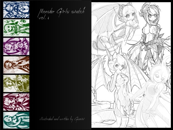 Monster Girls Sketch No. 1 By Siluman Monster Girls Sketch No. 1 By Siluman