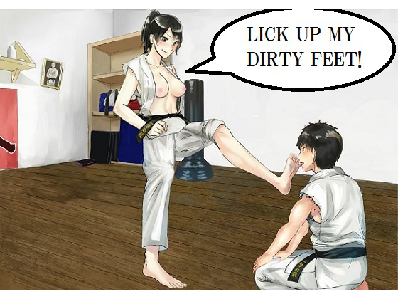 LICK UP MY DIRTY FEET! By KEN LICK UP MY DIRTY FEET! By KEN