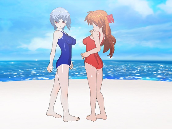 Rei and Asuka's Lesbian Fight in School Swimsuits By improbus Rei and Asuka's Lesbian Fight in School Swimsuits By improbus