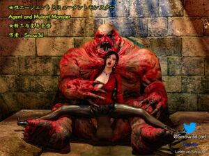 [RJ01405668] Agent vs Giant monster