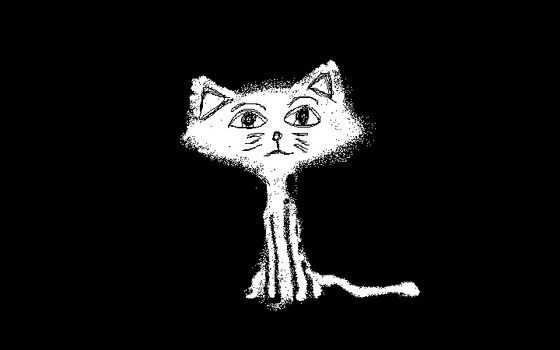The cat lost half of itself By Tony.L The cat lost half of itself By Tony.L
