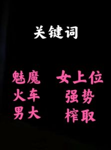 [RJ01459168] 【中文音声】火车上的魅魔 男性向